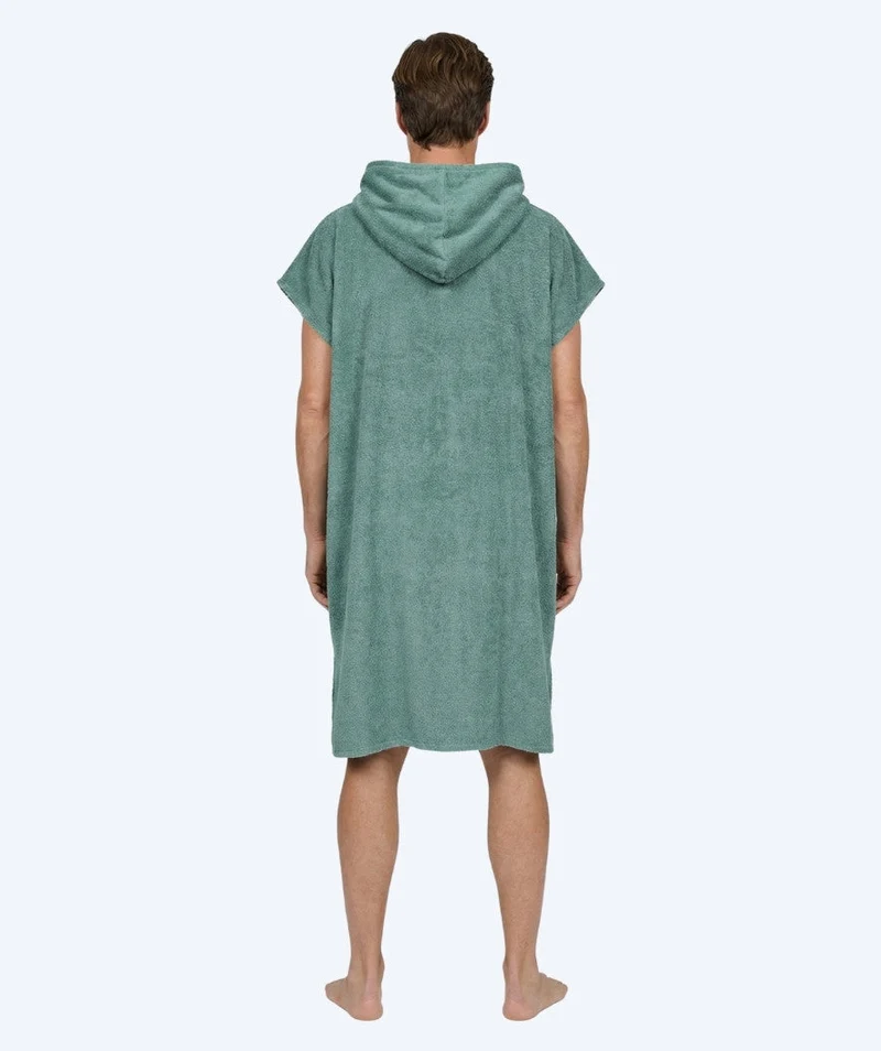 Watery Badeponcho für Erwachsene - Baumwolle - Forest Green