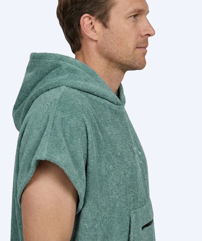 Watery Badeponcho für Erwachsene - Baumwolle - Forest Green