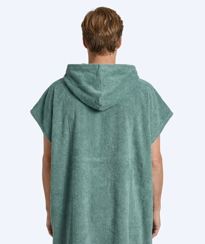 Watery Badeponcho für Erwachsene - Baumwolle - Forest Green