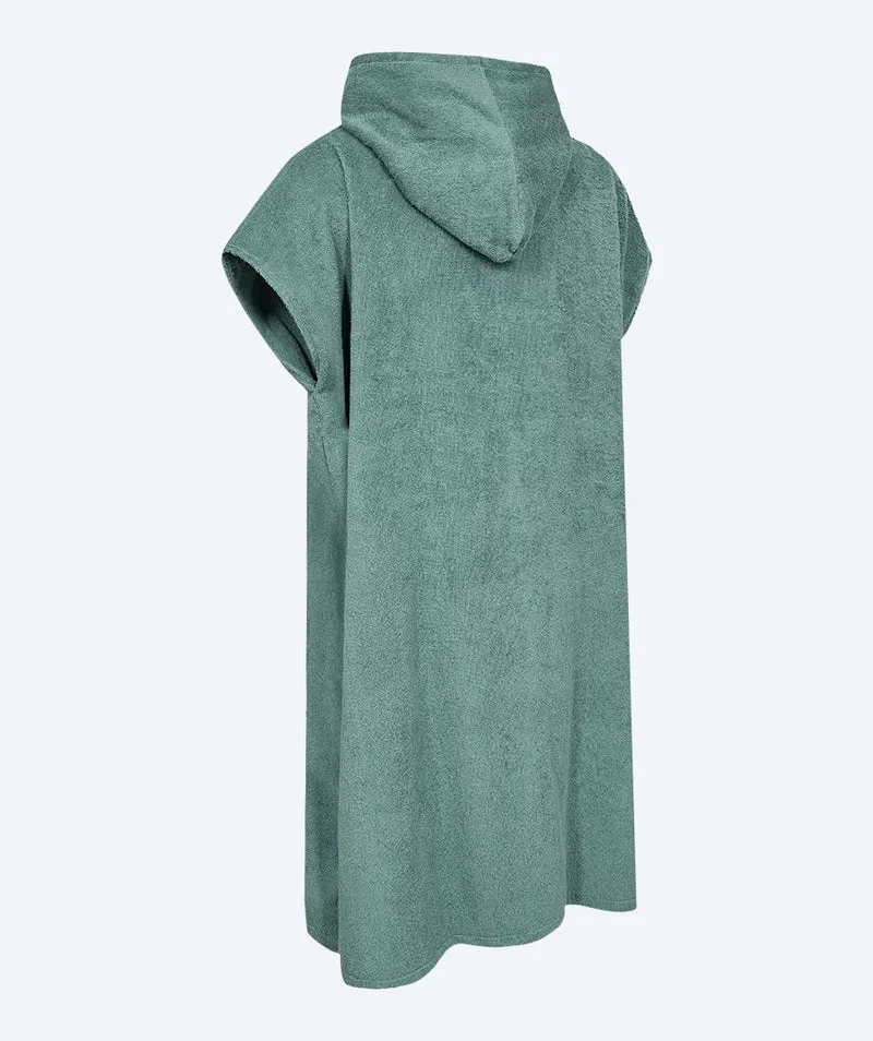Watery Badeponcho für Erwachsene - Baumwolle - Forest Green