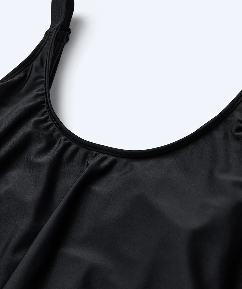 Watery Badeanzug mit Rock für Damen - Hydra - Schwarz