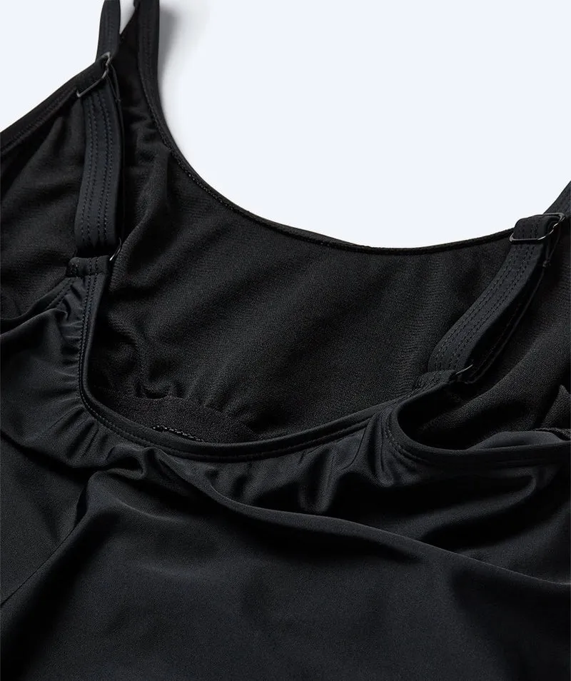 Watery Badeanzug mit Rock für Damen - Hydra - Schwarz