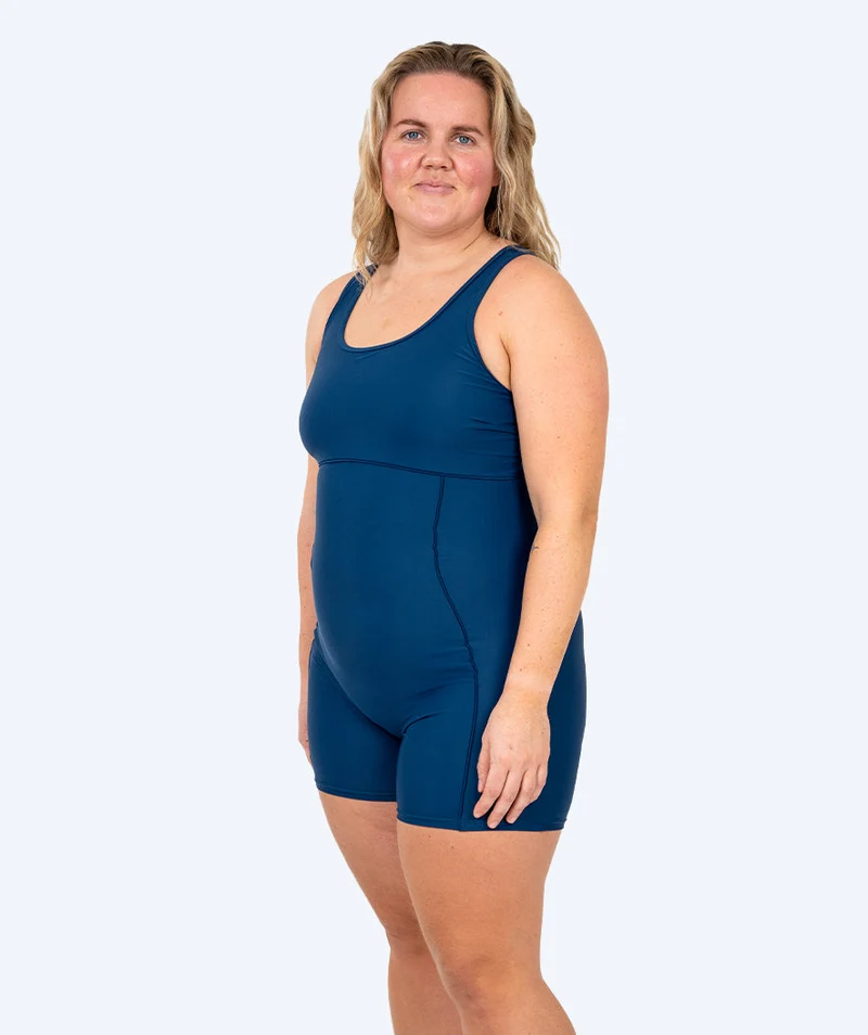 Watery Badeanzug mit Bein für Damen - Tirta - Dunkelblau