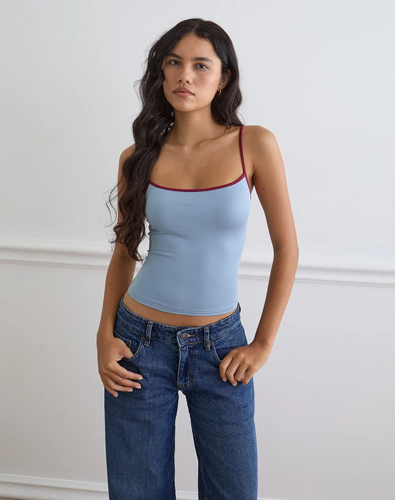 Jasila Weste in Blau