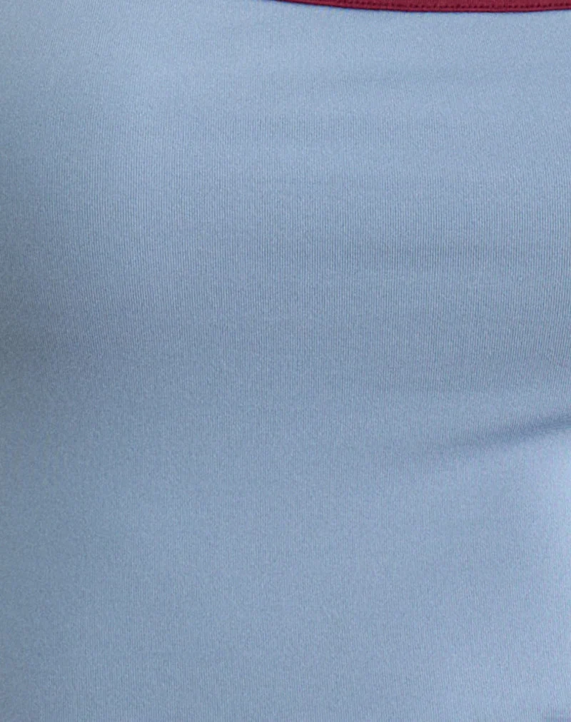Jasila Weste in Blau