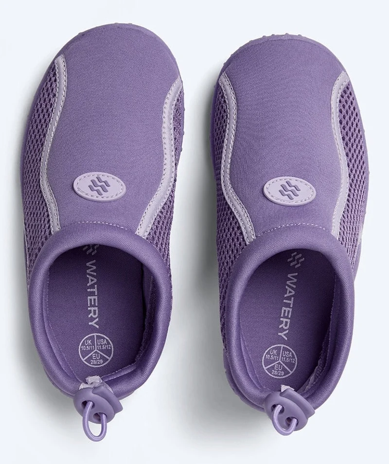 Watery Schwimmschuhe für Kinder - Spinner - Lila