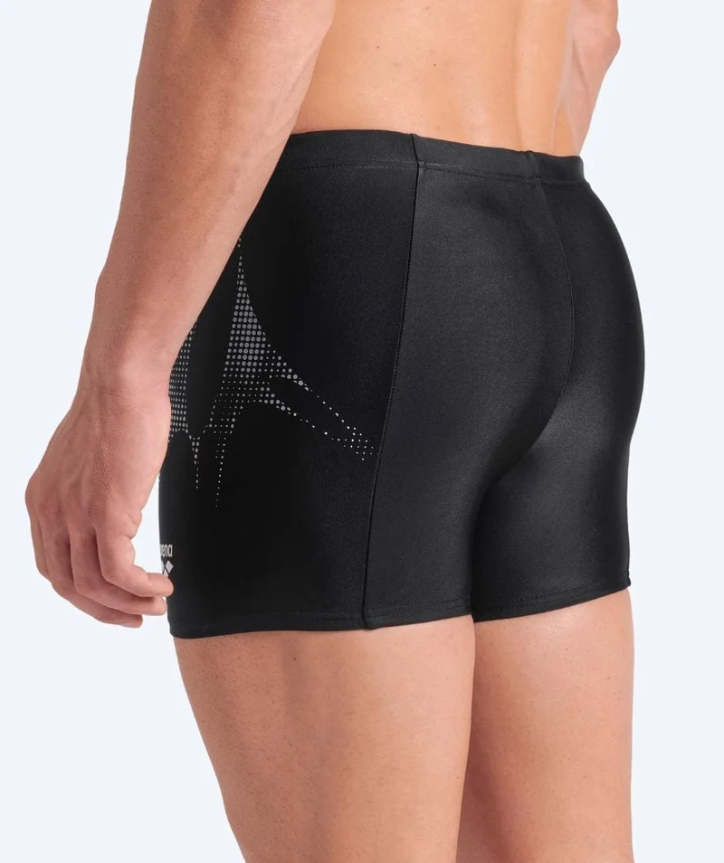 Arena Trunks für Herren - Spider Web - Schwarz/Weiß