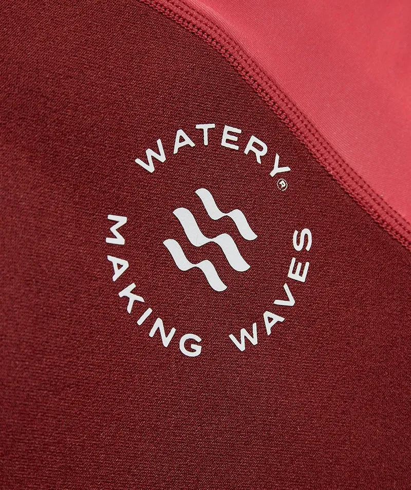 Watery UV Neoprenanzug für Kinder - Calypso Shorty - Rot/Rosa