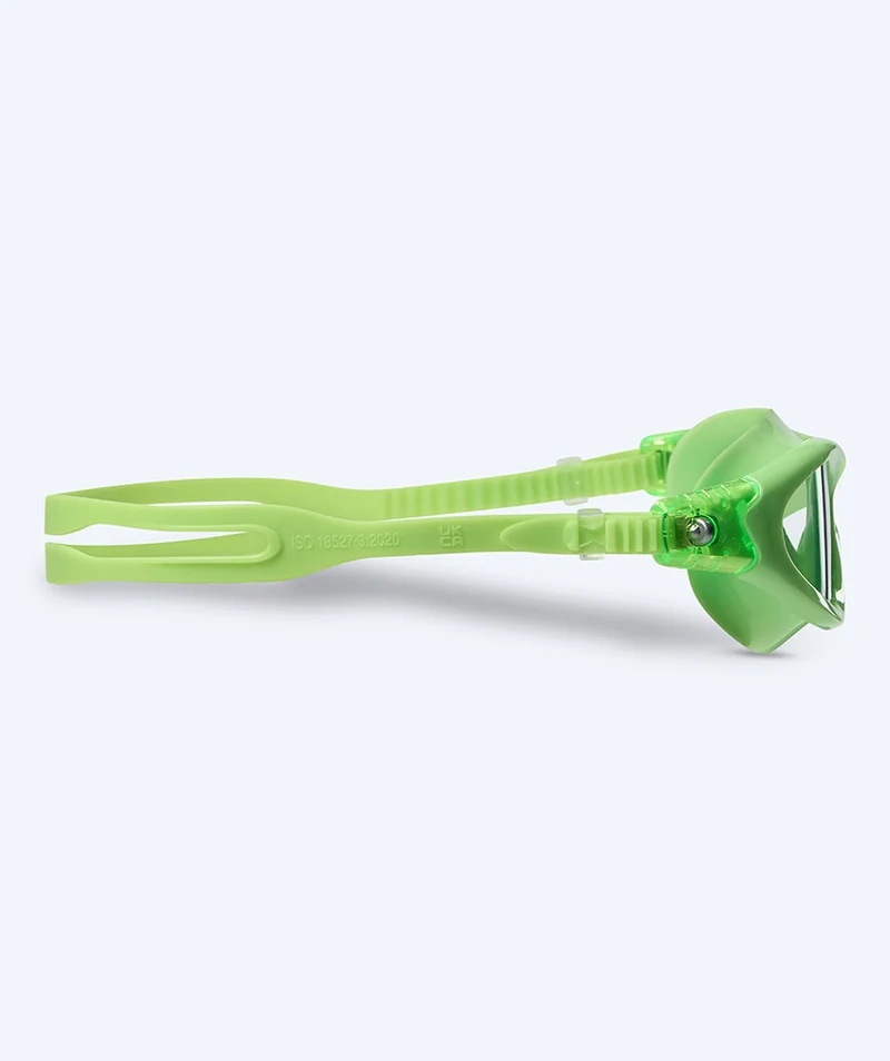 Watery Schwimmbrille für Kinder - Mantis 2.0 - Hellgrün/Klar