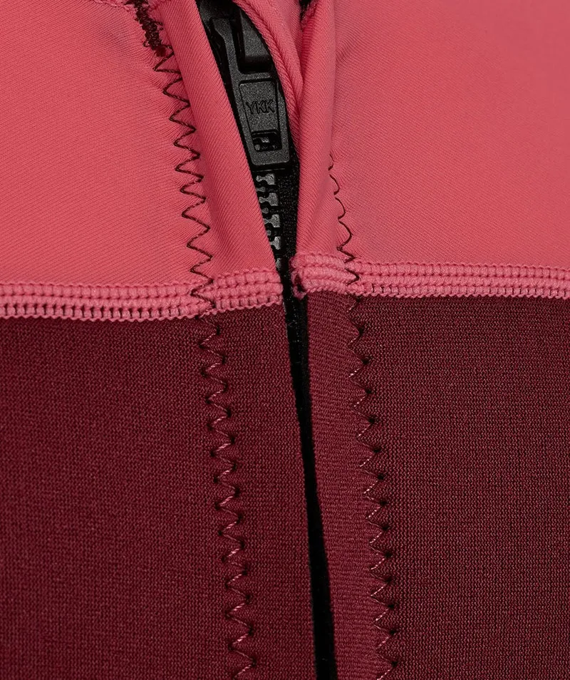 Watery UV Neoprenanzug für Kinder - Calypso Langarm - Rot/Rosa