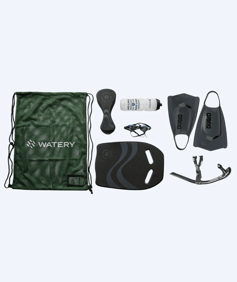 Watery Netzbeutel zum Schwimmen - Simple Mesh - Grün