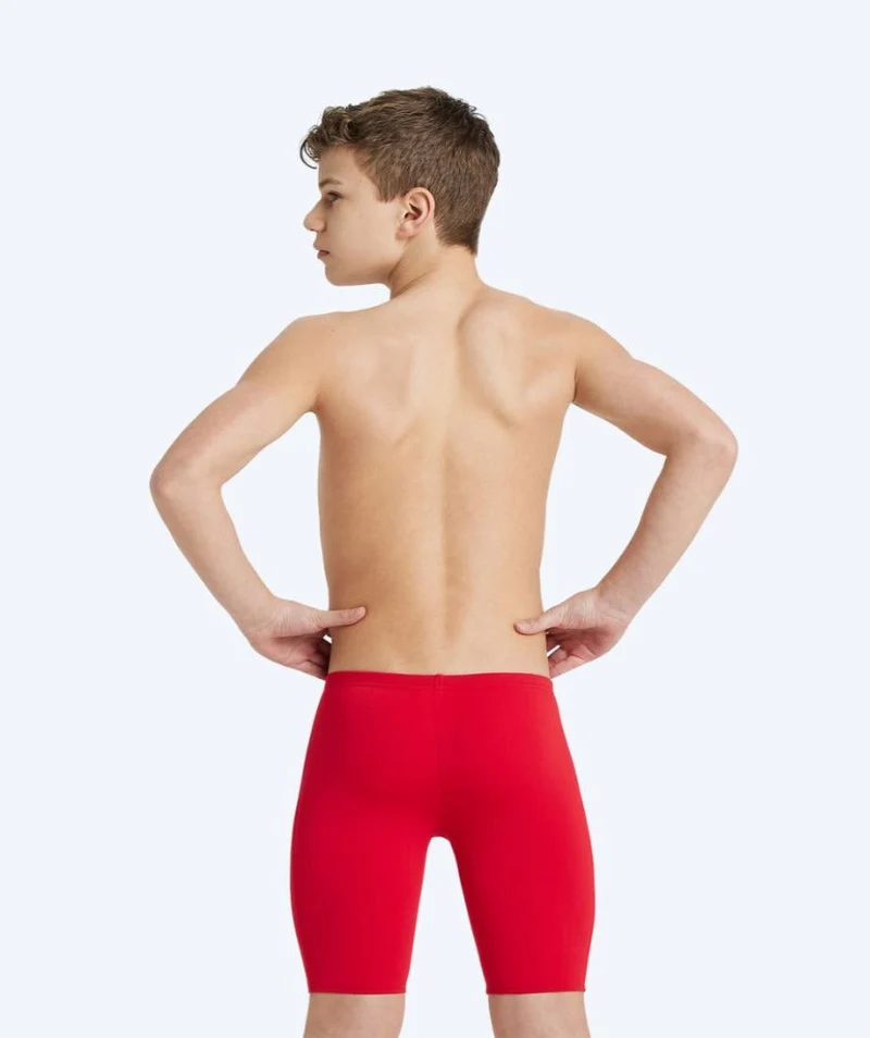 Arena lange Badehose für Jungen - Team Solid - Rot