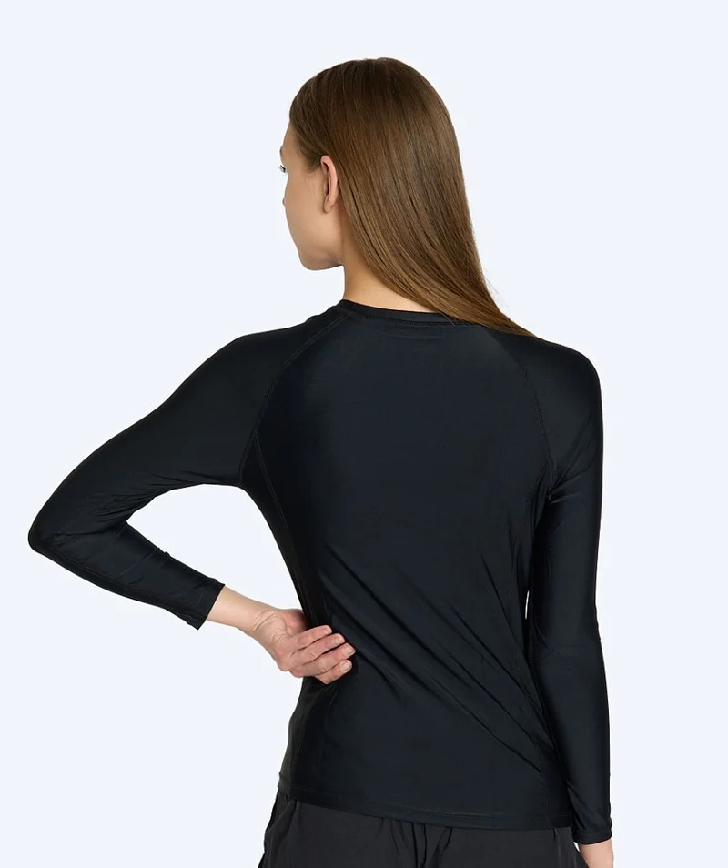 Watery UV Shirt für Damen - Remington Langarm Rashguard - Schwarz
