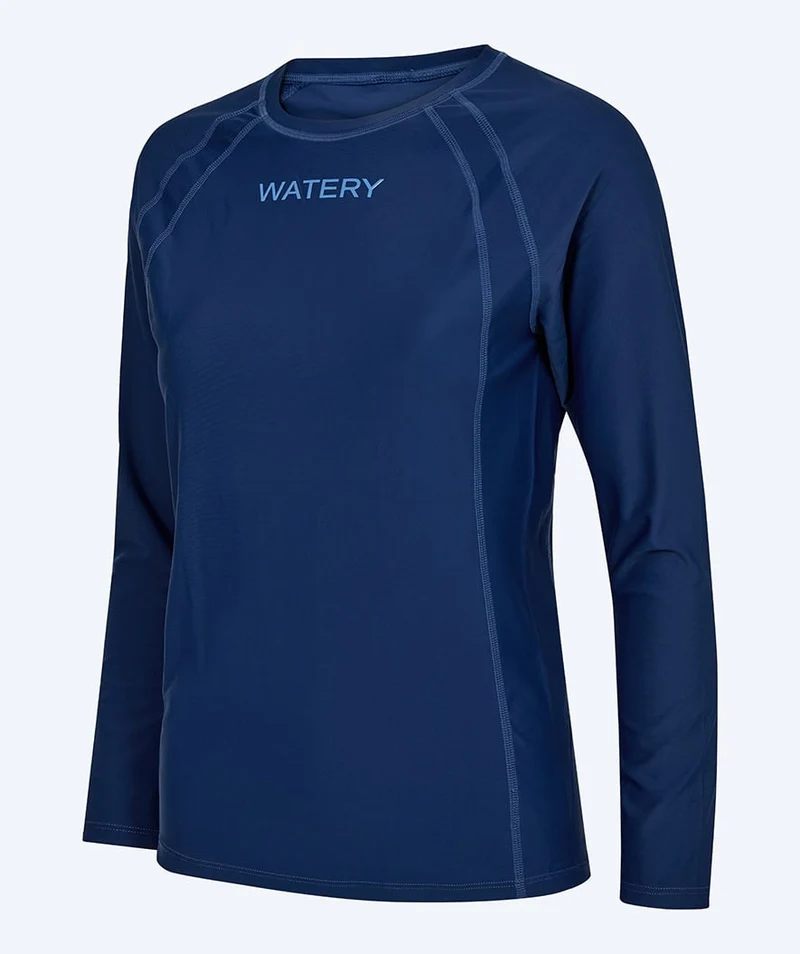 Watery UV Shirt für Damen - Remington Langarm Rashguard - Dunkelblau