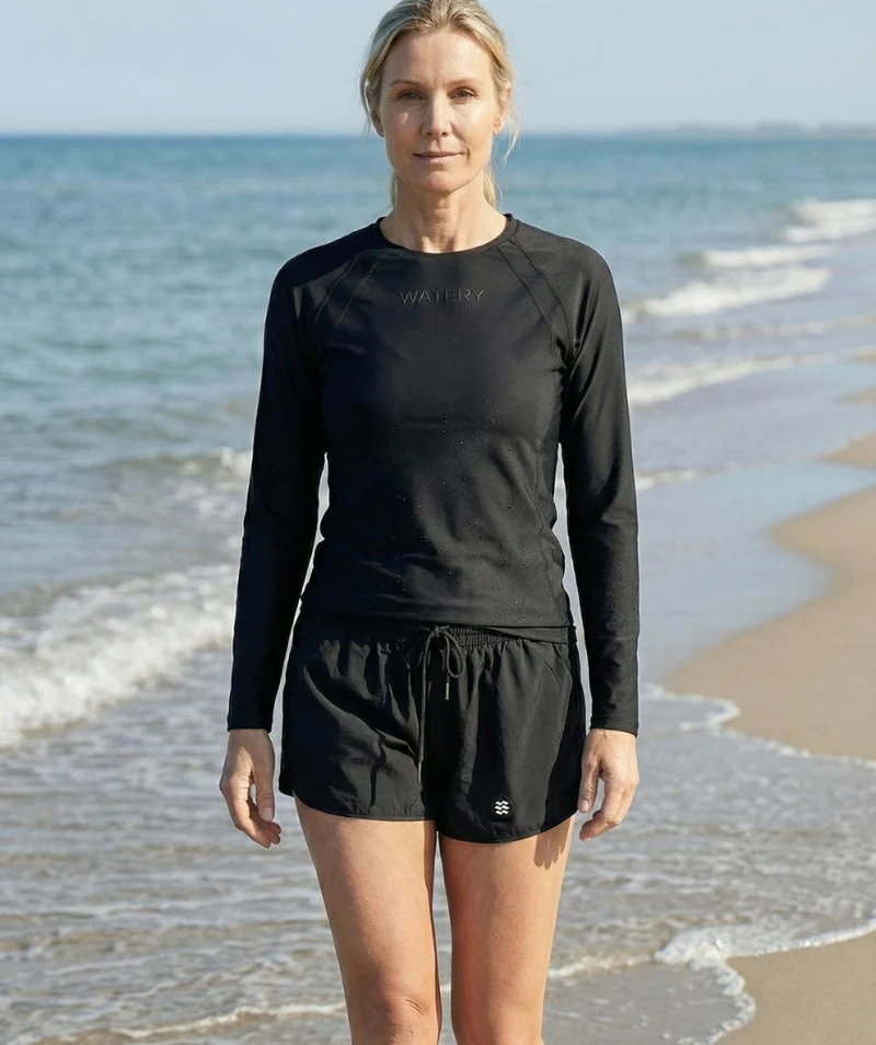 Watery Badeshorts für Damen - Remington - Schwarz