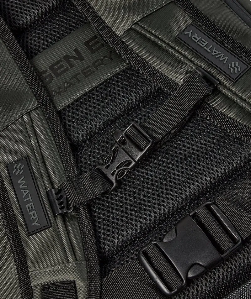Watery Schwimmrucksack - Oxygen Elite 45L - Dunkelgrün