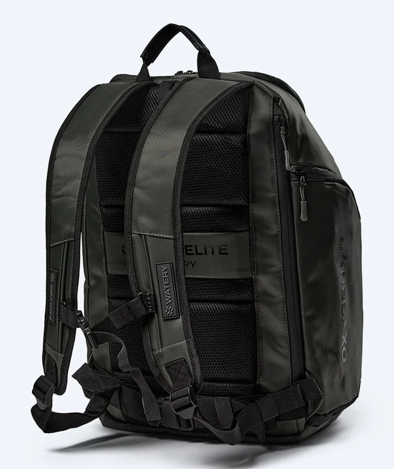 Watery Schwimmrucksack - Oxygen Elite 45L - Dunkelgrün