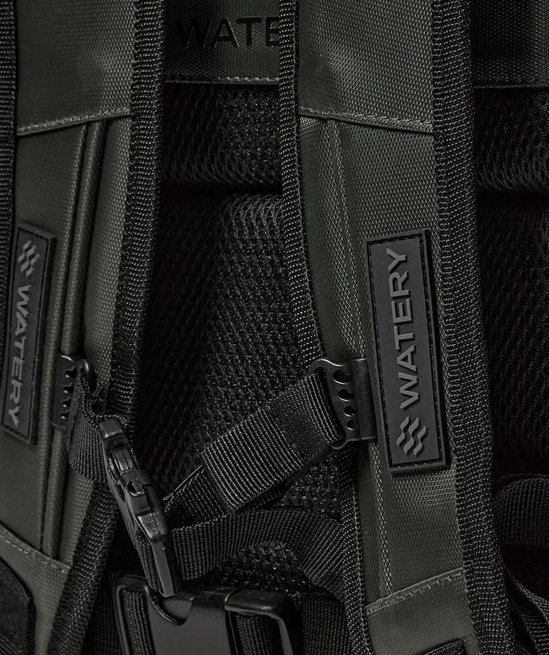 Watery Schwimmrucksack - Oxygen Elite 45L - Dunkelgrün
