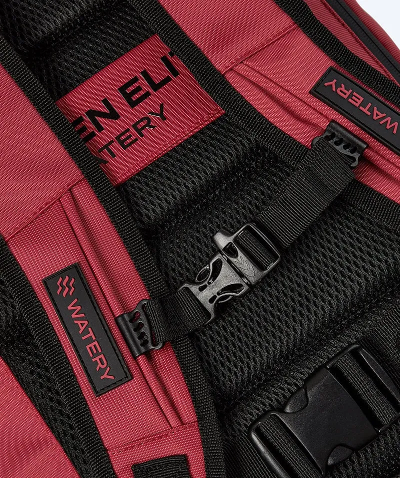 Watery Schwimmrucksack - Oxygen Elite 45L - Dunkelrot