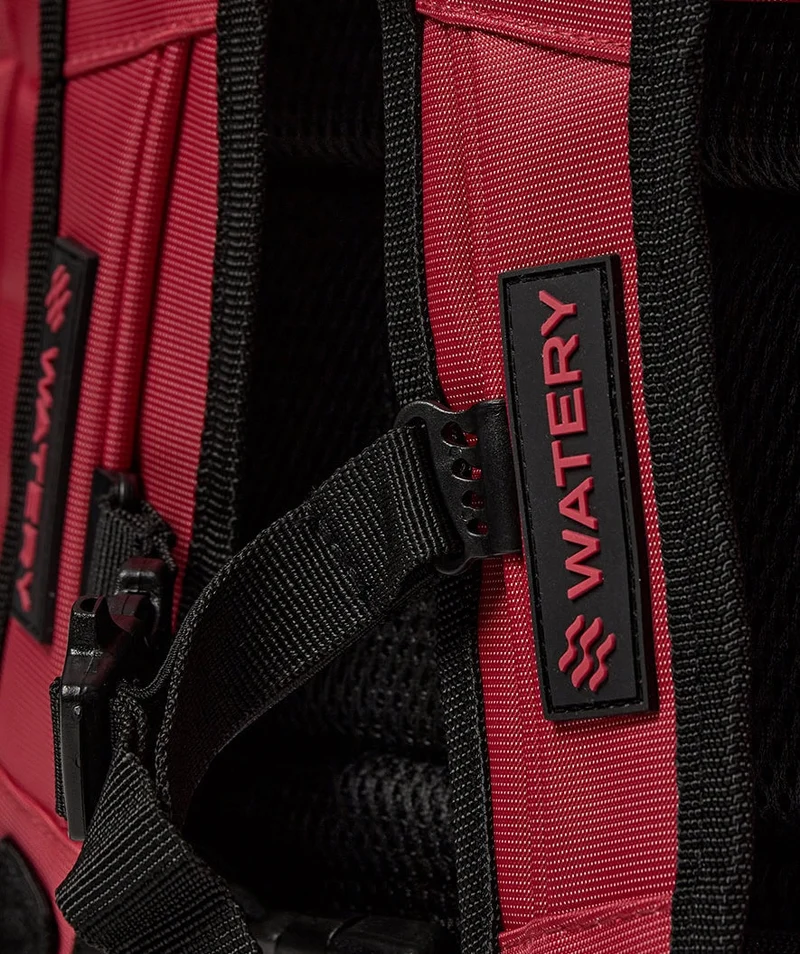 Watery Schwimmrucksack - Oxygen Elite 45L - Dunkelrot
