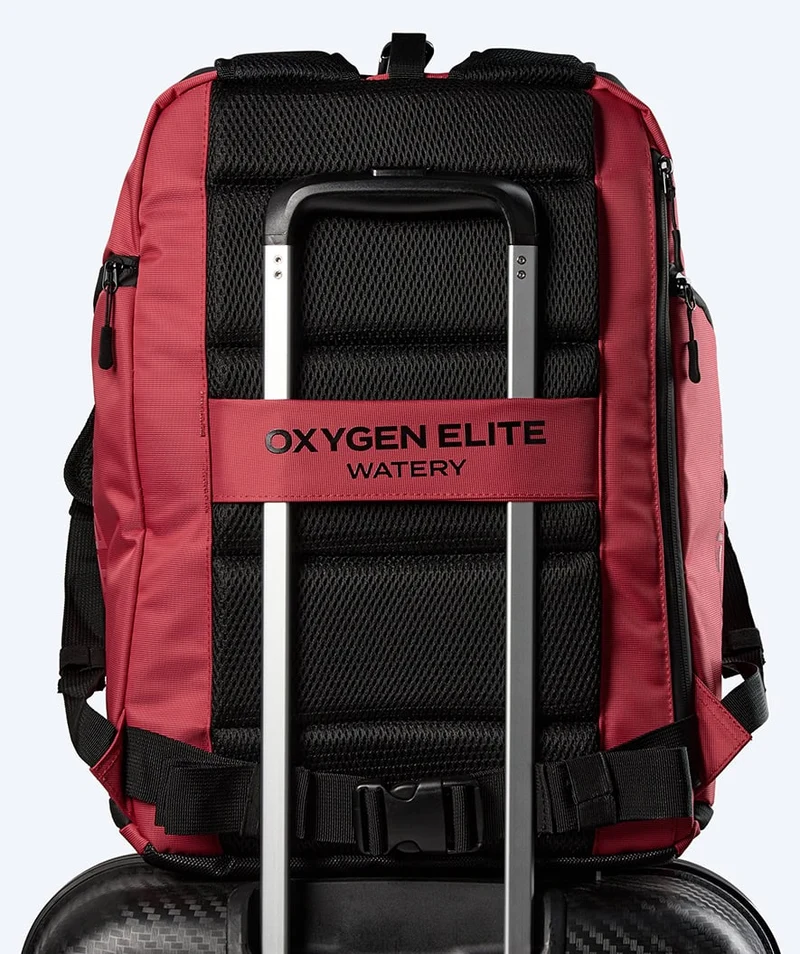 Watery Schwimmrucksack - Oxygen Elite 45L - Dunkelrot