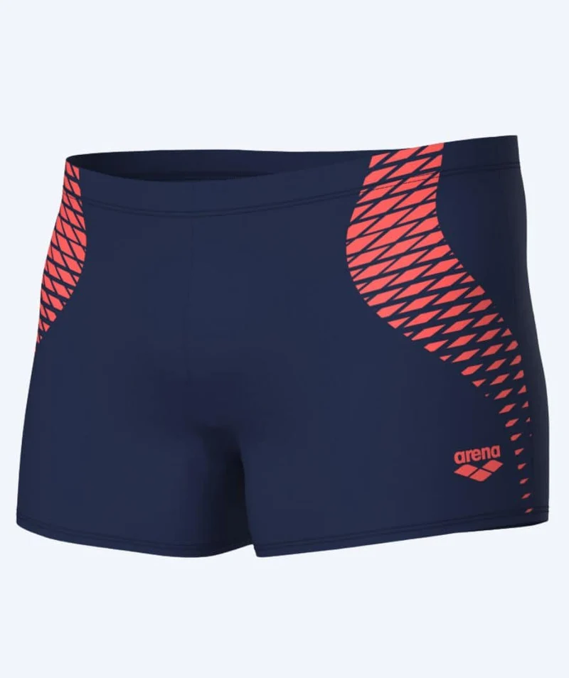 Arena Trunks für Herren - Openings - Dunkelblau/Rot
