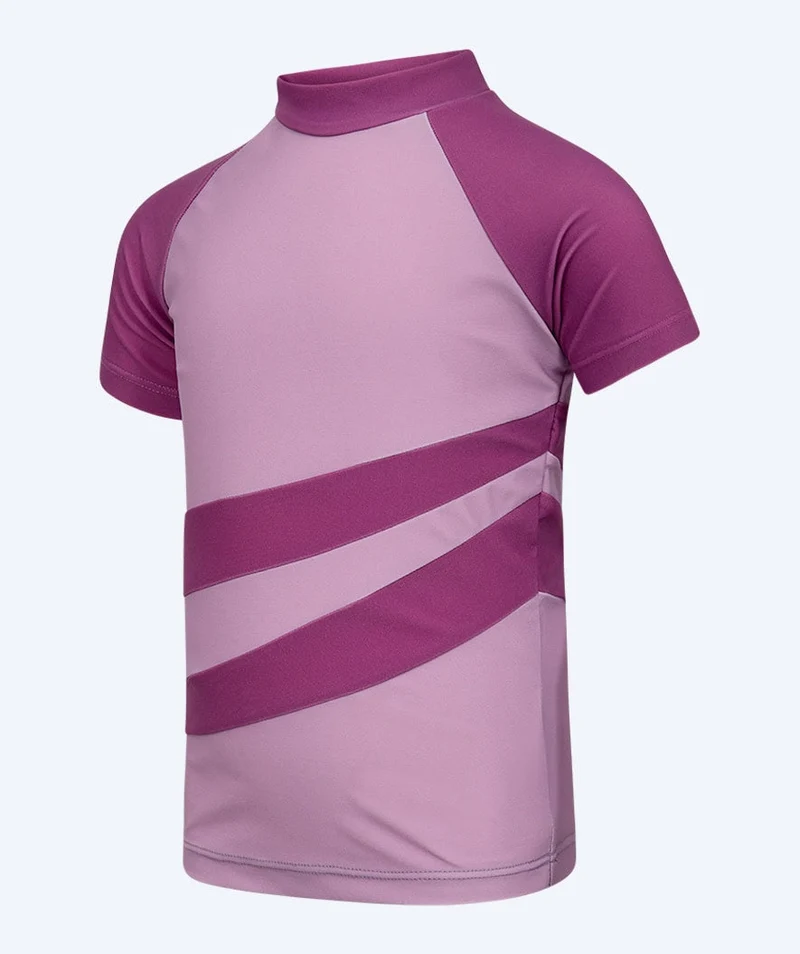 Watery UV Shirt für Kinder - Manami Kurzarm Rashguard - Atlantic Purple