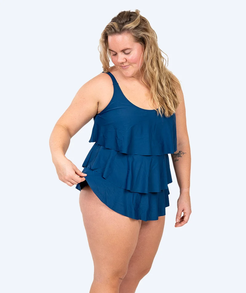 Watery Badeanzug mit Rock für Damen - Hydra - Dunkelblau