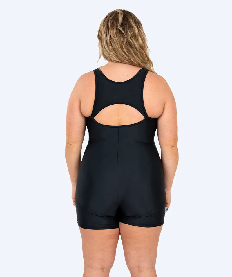 Watery Badeanzug mit Bein für Damen - Tirta - Schwarz