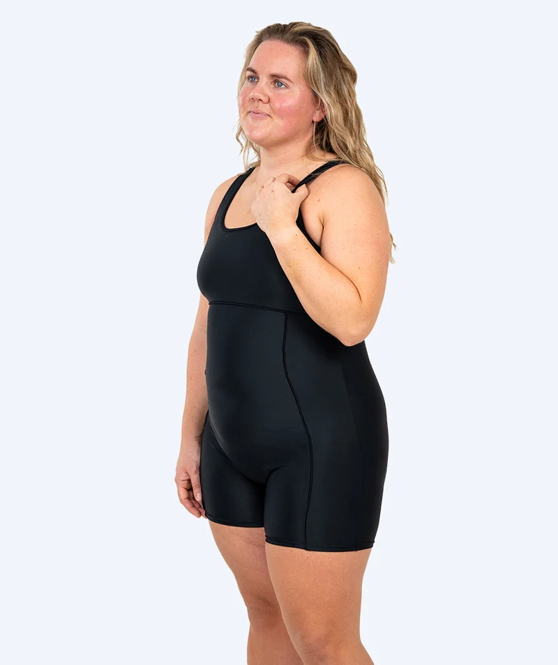 Watery Badeanzug mit Bein für Damen - Tirta - Schwarz