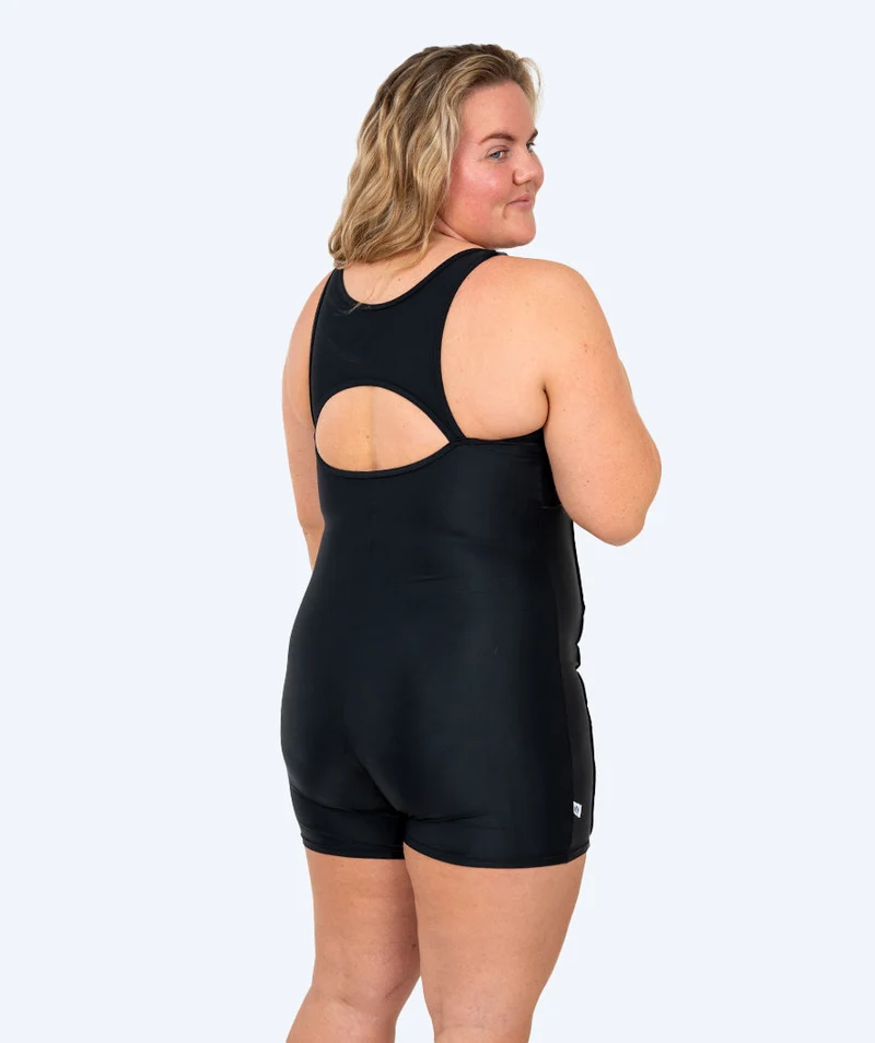 Watery Badeanzug mit Bein für Damen - Tirta - Schwarz