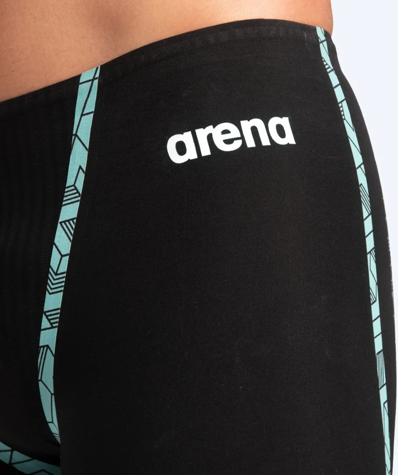 Arena Wettkampf Badehose für Herren - Primo - Schwarz/Hellblau