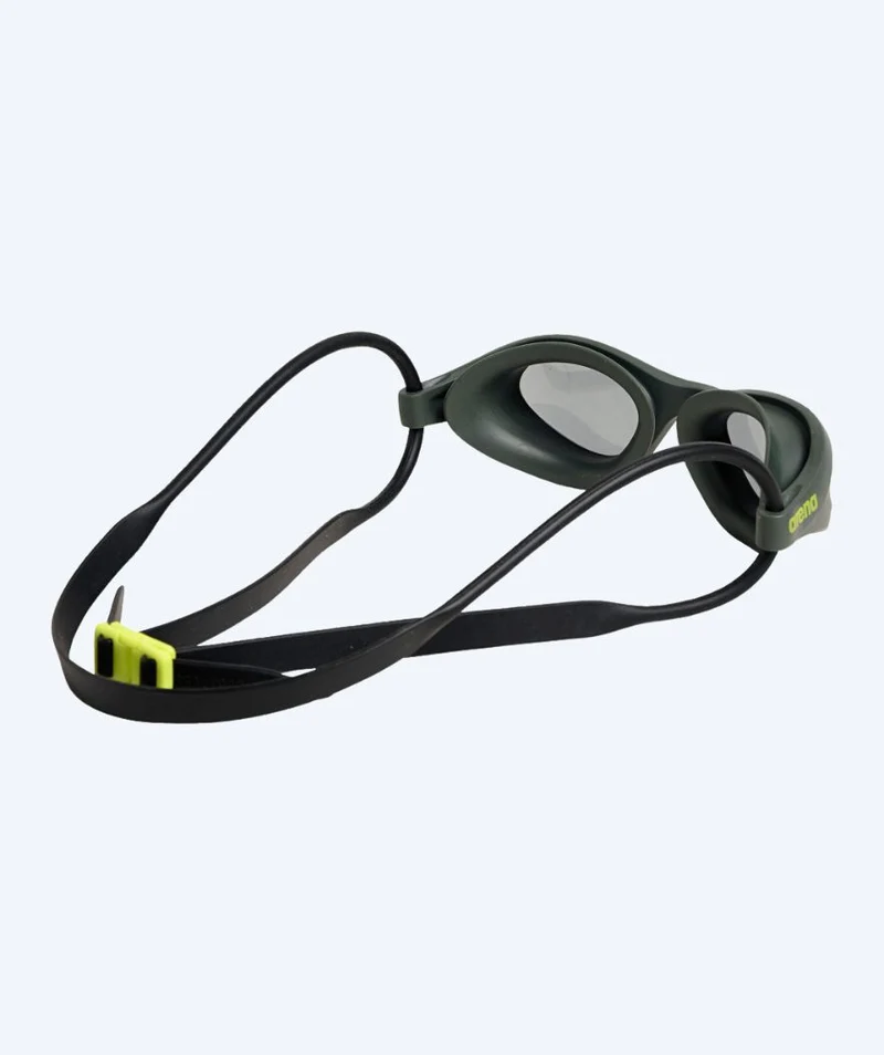 Arena Schwimmbrille für Freizeitschwimmer - 365 - Dunkelgrün (Smoke Scheiben)