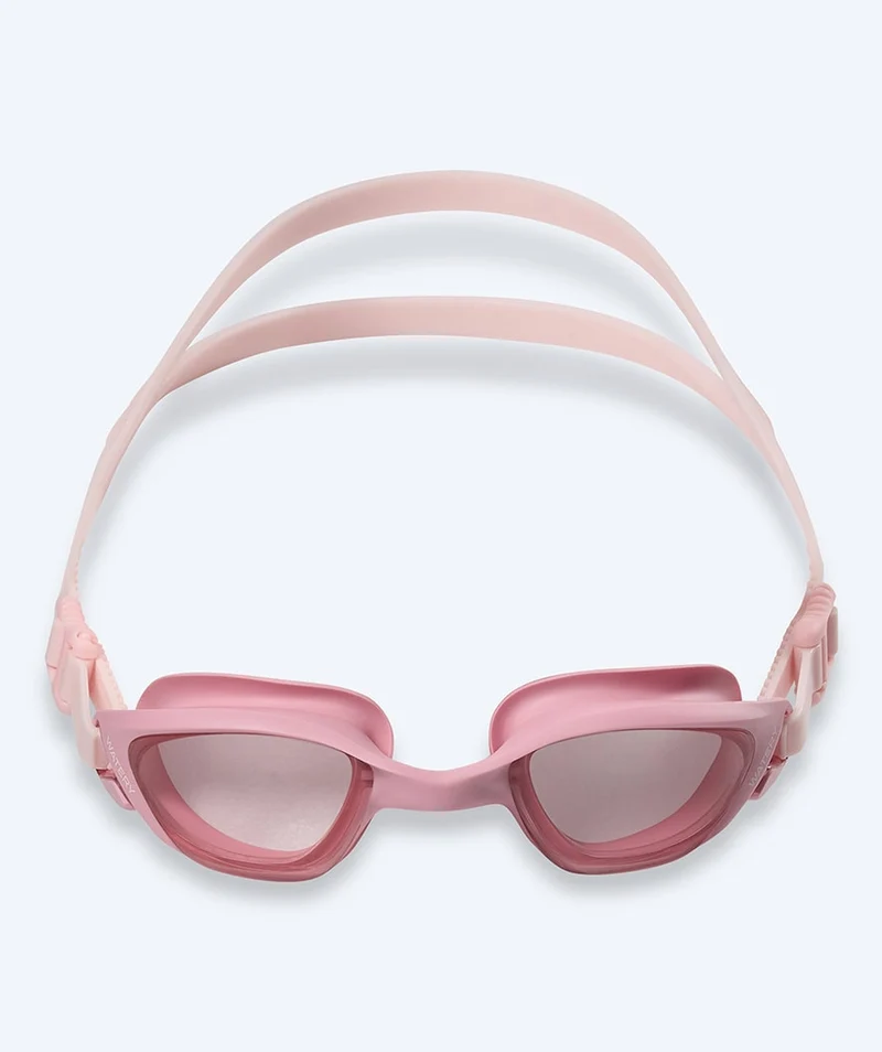 Watery Schwimmbrille für Freizeitschwimmer - Saunton - Rosa/Rosa