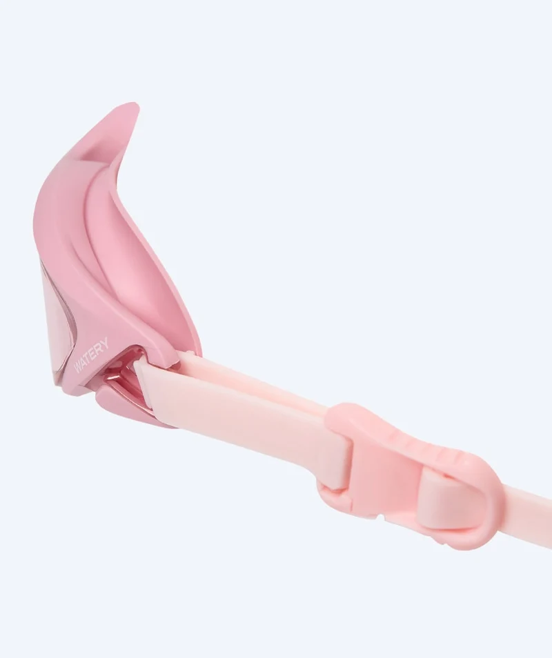 Watery Schwimmbrille für Freizeitschwimmer - Saunton - Rosa/Rosa