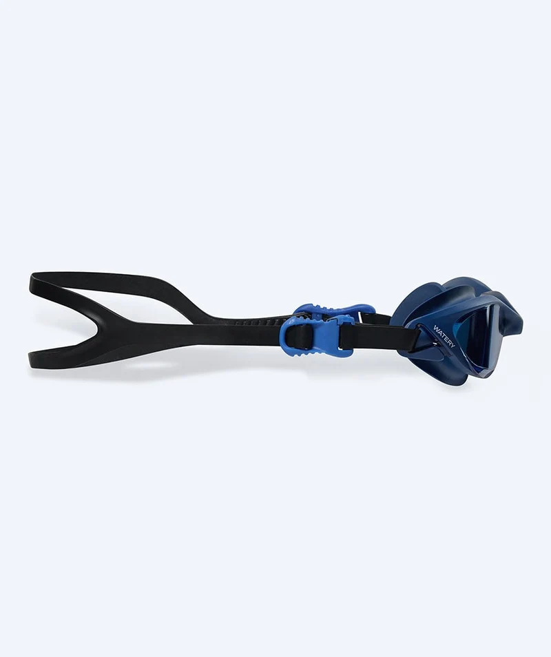 Watery Schwimmbrille für Freizeitschwimmer - Saunton - Blau/Blau