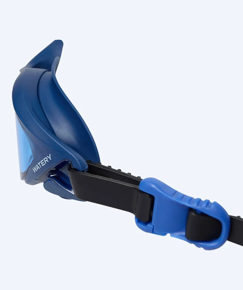 Watery Schwimmbrille für Freizeitschwimmer - Saunton - Blau/Blau