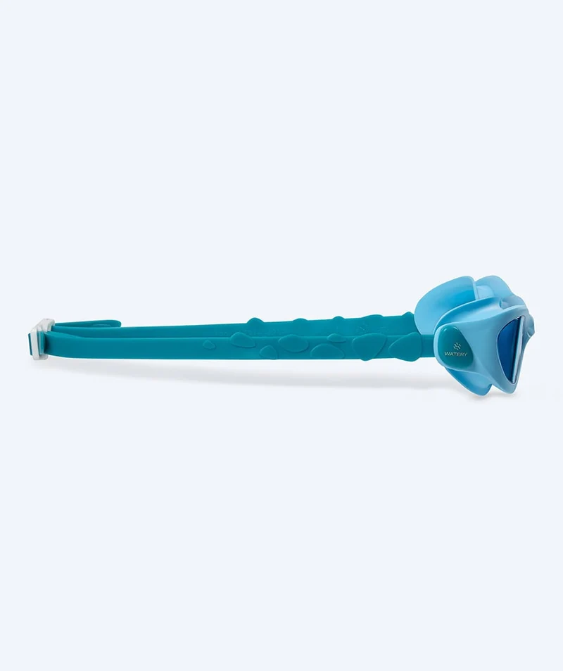 Watery Schwimmbrille für Kinder - Evian - Blau/Blau