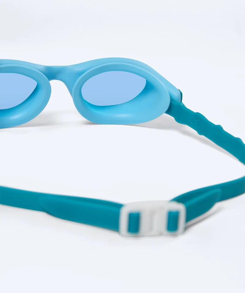 Watery Schwimmbrille für Kinder - Evian - Blau/Blau