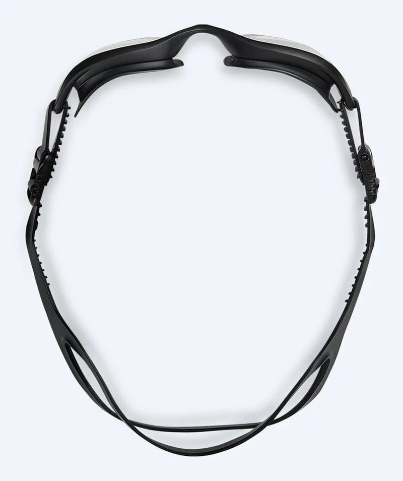 Watery Schwimmbrille für Freizeitschwimmer - Saunton - Schwarz/Klar
