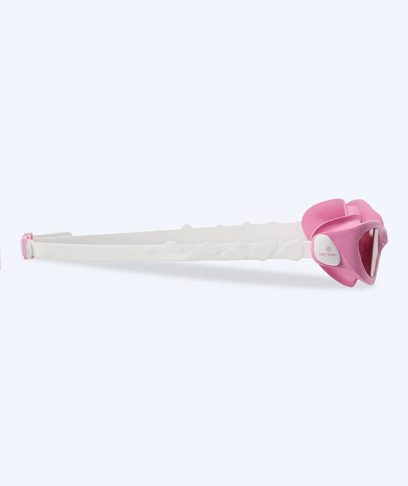 Watery Schwimmbrille für Kinder - Evian - Rosa/Rosa