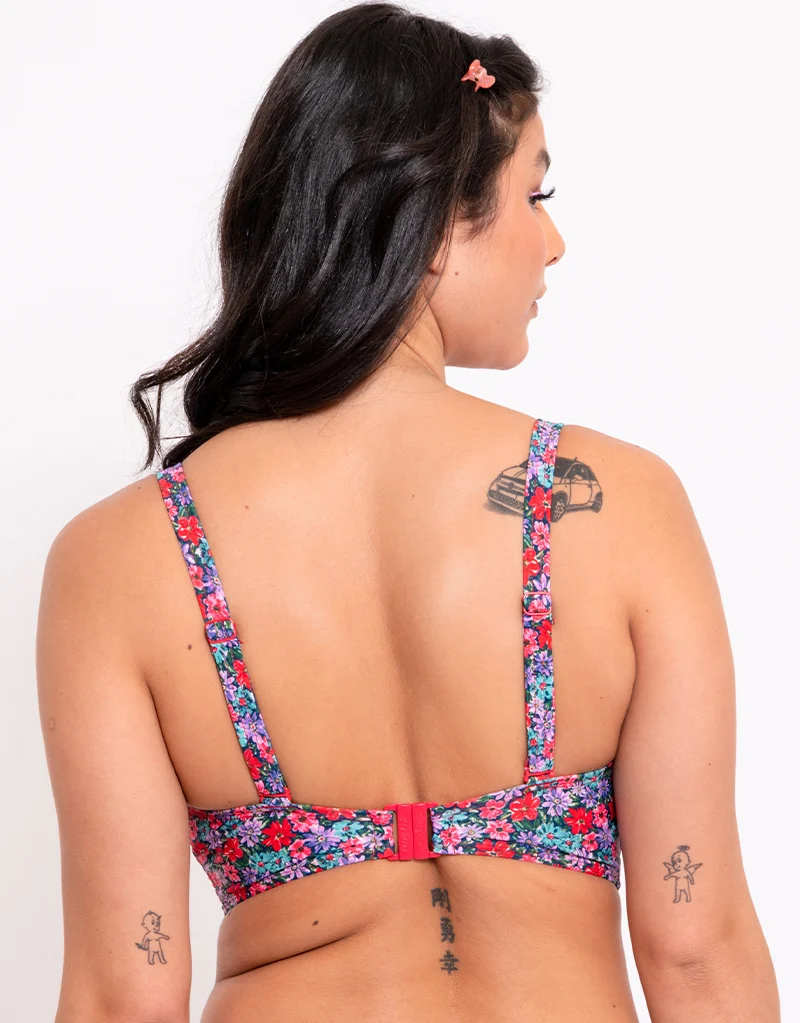 Curvy Kate Kitsch Kate Non Wired Multiway Swimsuit Floral Print