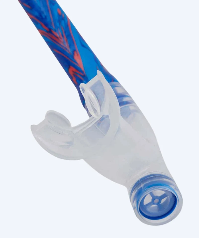 Speedo Mittelschnorchel - Blau/Orange