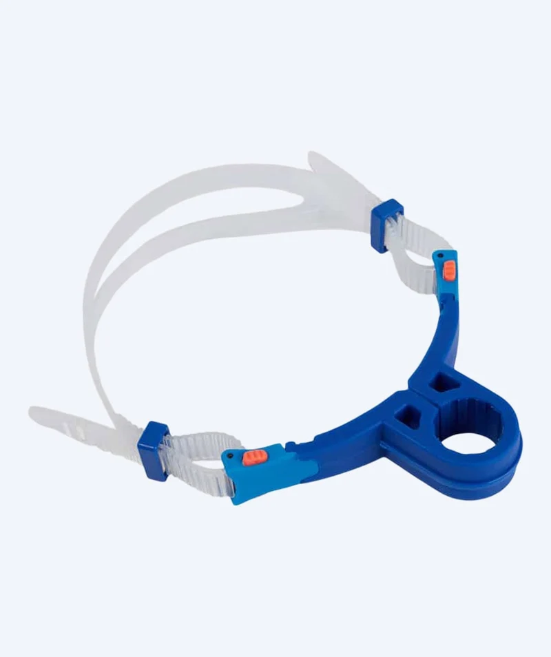 Speedo Mittelschnorchel - Blau/Orange