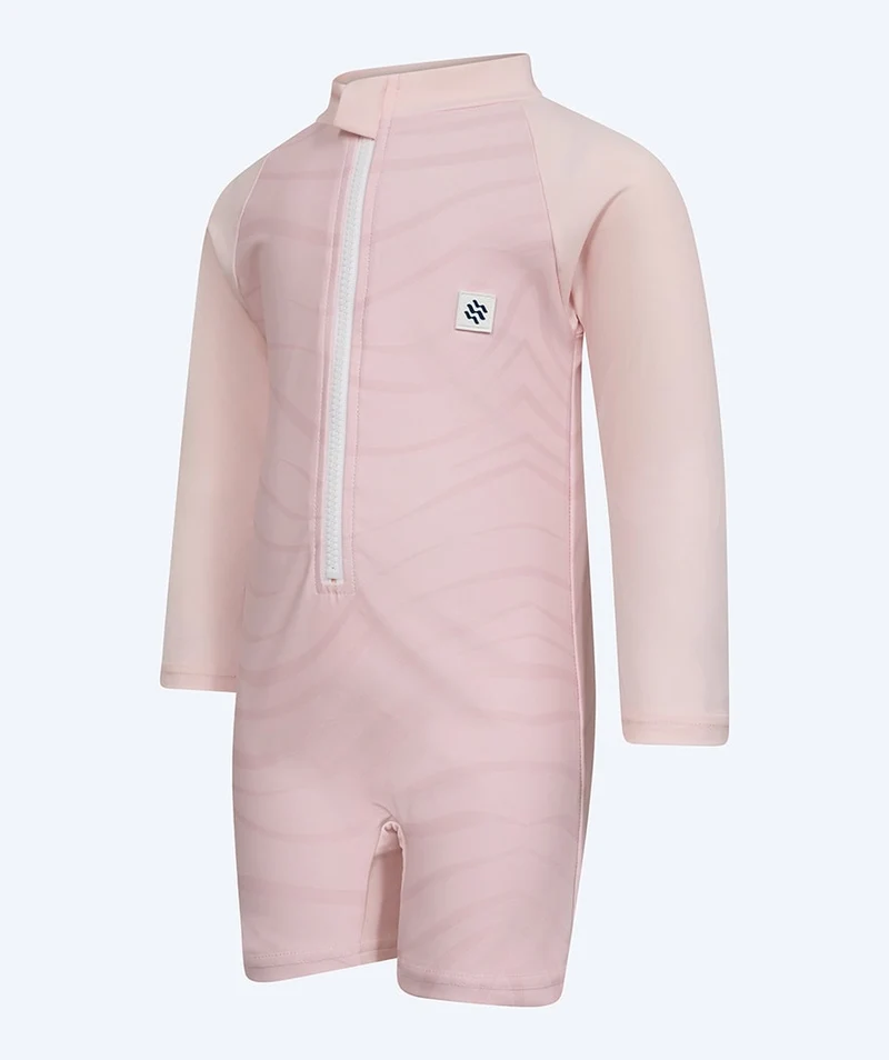 Watery UV Anzug für Kinder - Fjord Langarm Rashguard - Rosa