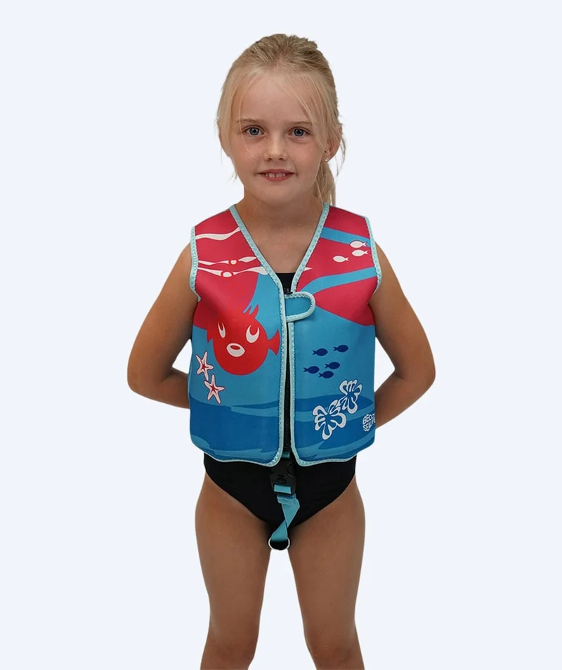 Beco Schwimmweste für Kinder (1-6) - Sealife - Hellblau/Grün