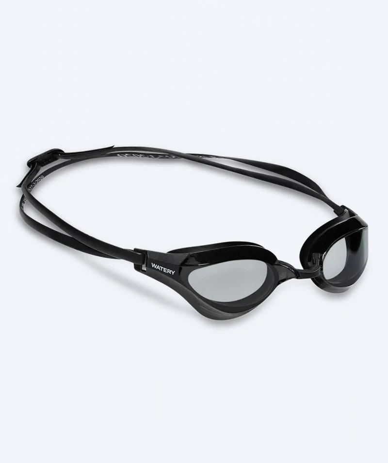 Watery Elite Schwimmbrillen - Rattle Pro - Schwarz/smoke