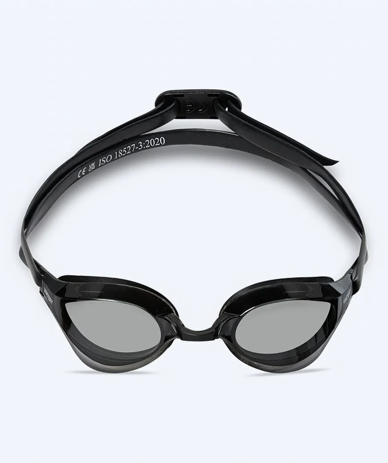 Watery Elite Schwimmbrillen - Rattle Pro - Schwarz/smoke