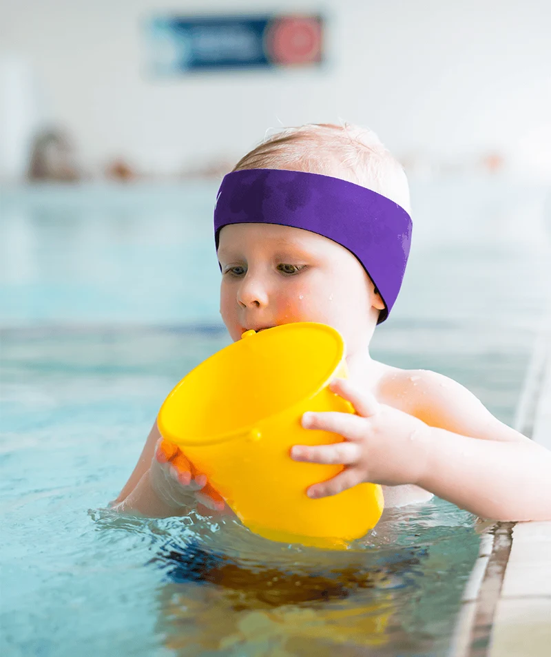 Watery Stirnband für Kinder - Raider - Lila