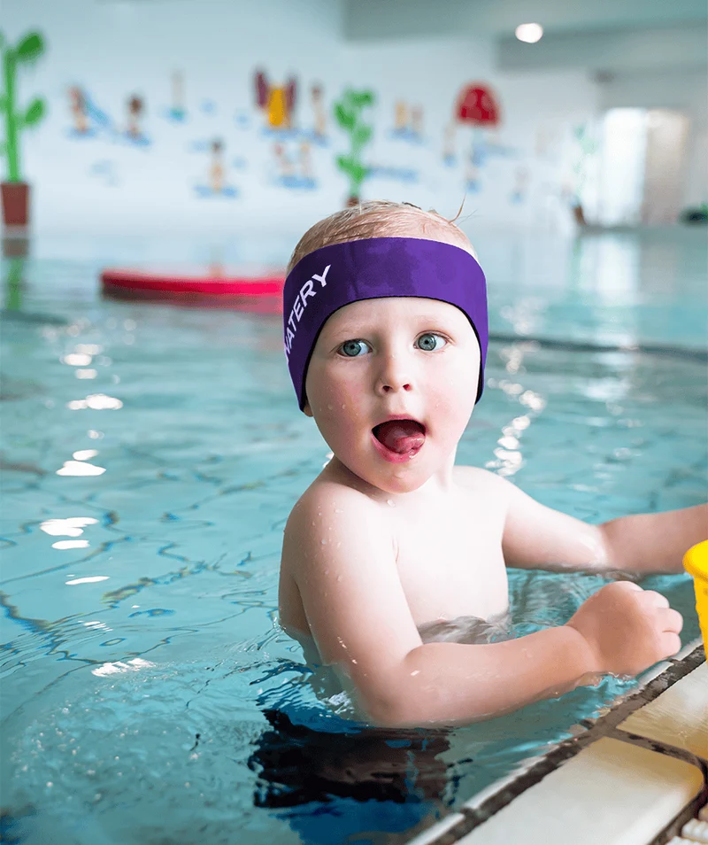 Watery Stirnband für Kinder - Raider - Lila